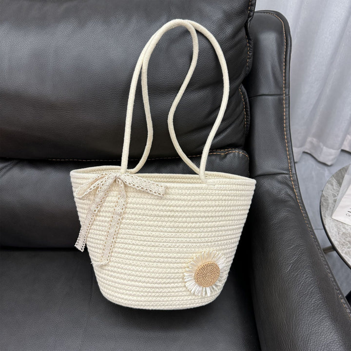 Trendy Straw Basket Bag