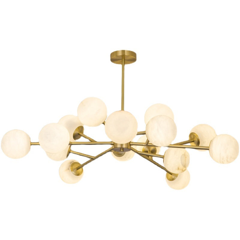 Modern sculptural pendant lamp