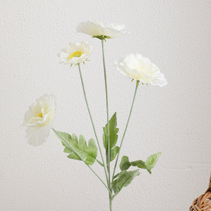 LadiesElegant Artificial Poppy Flower Bouquet