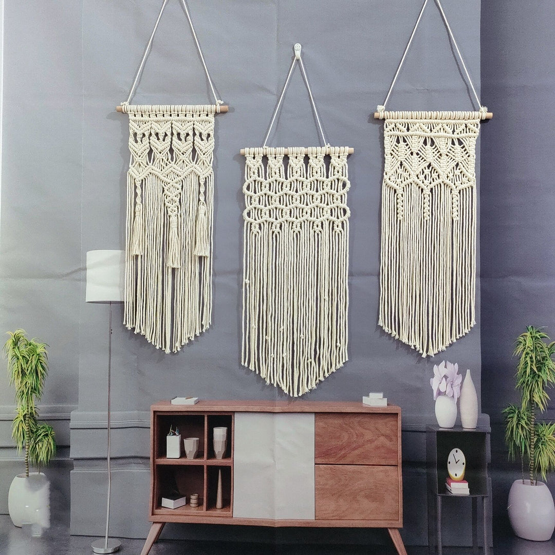 Bohemian Macrame Wall Tapestry