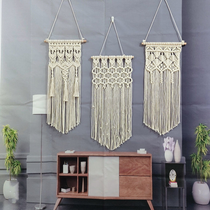 Bohemian Macrame Wall Tapestry