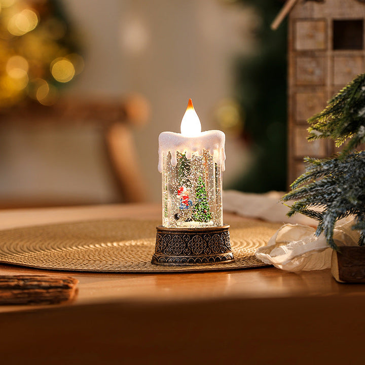 Decorative LED Christmas Lantern