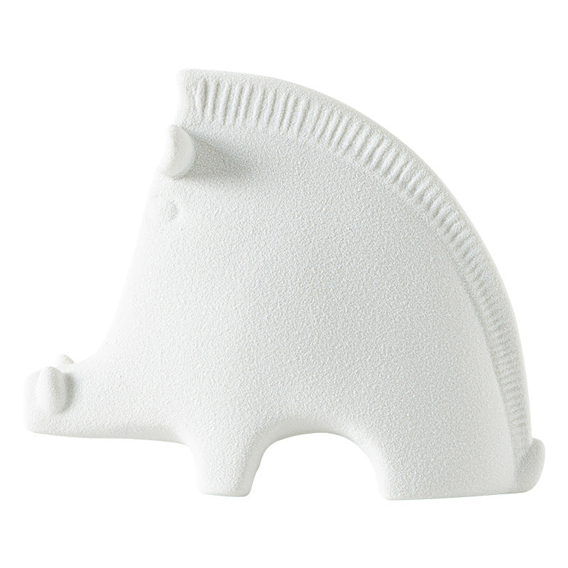 Decorative ceramic shelf