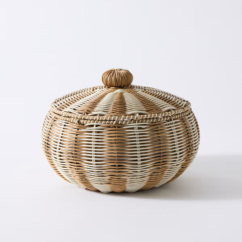 Stylish basket with lid
