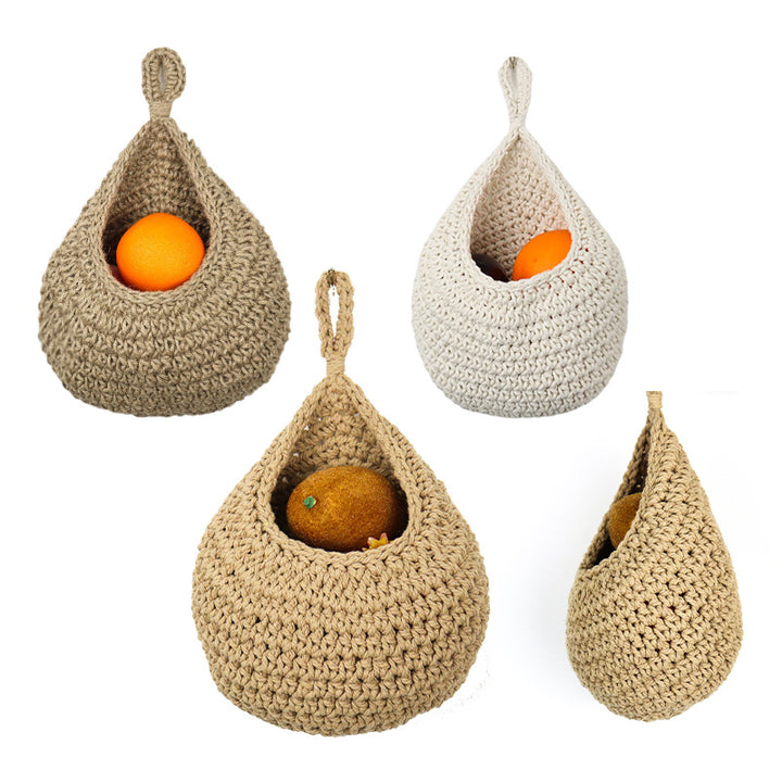 Handcrafted storage baskets