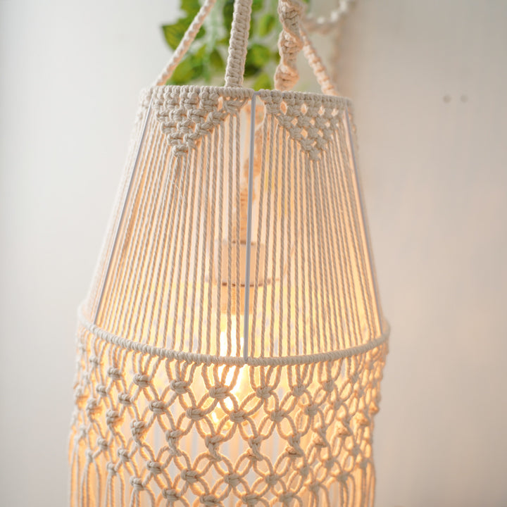 Decorative Macramé Hanging Lantern