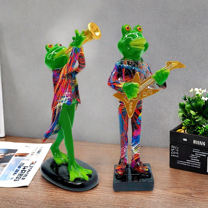 Musical Frog Figure