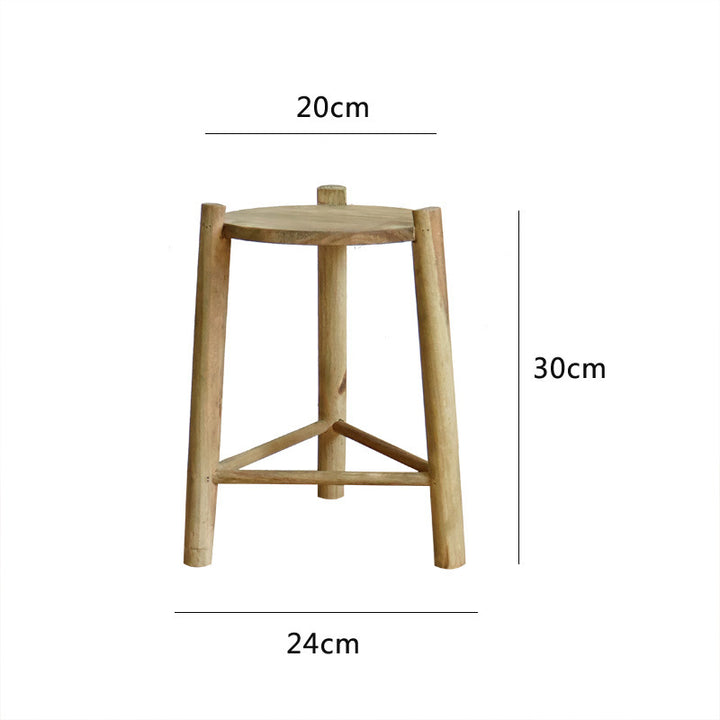 Rustic Wooden Stool