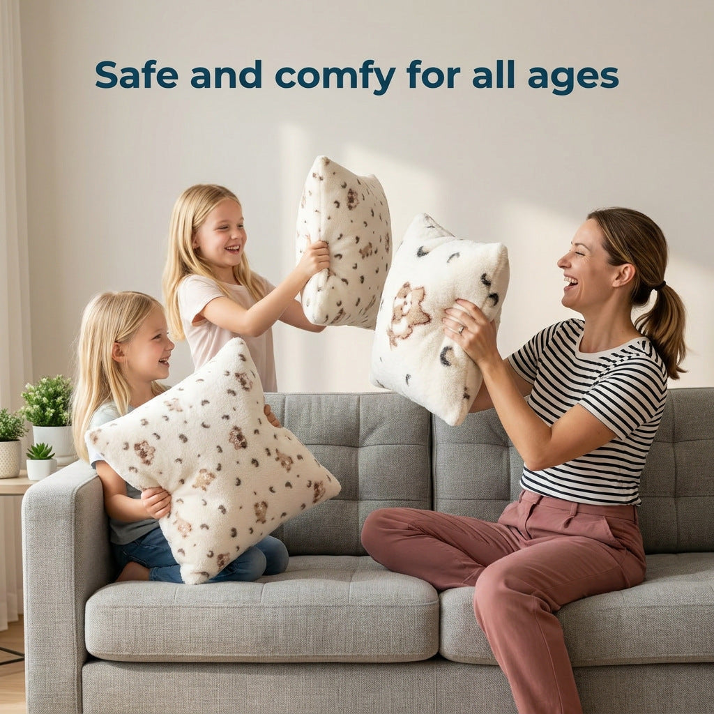 Soft Textured Decorative Pillow