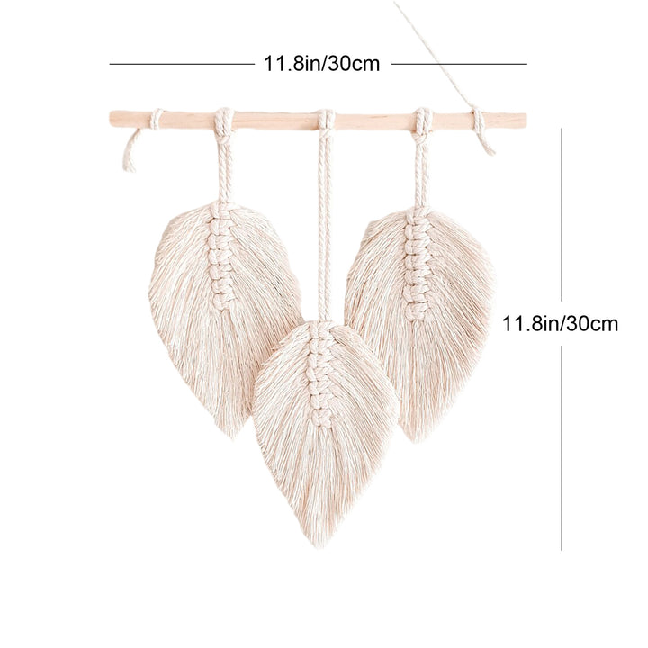 Decorative Leaf Macrame Wall Hanging