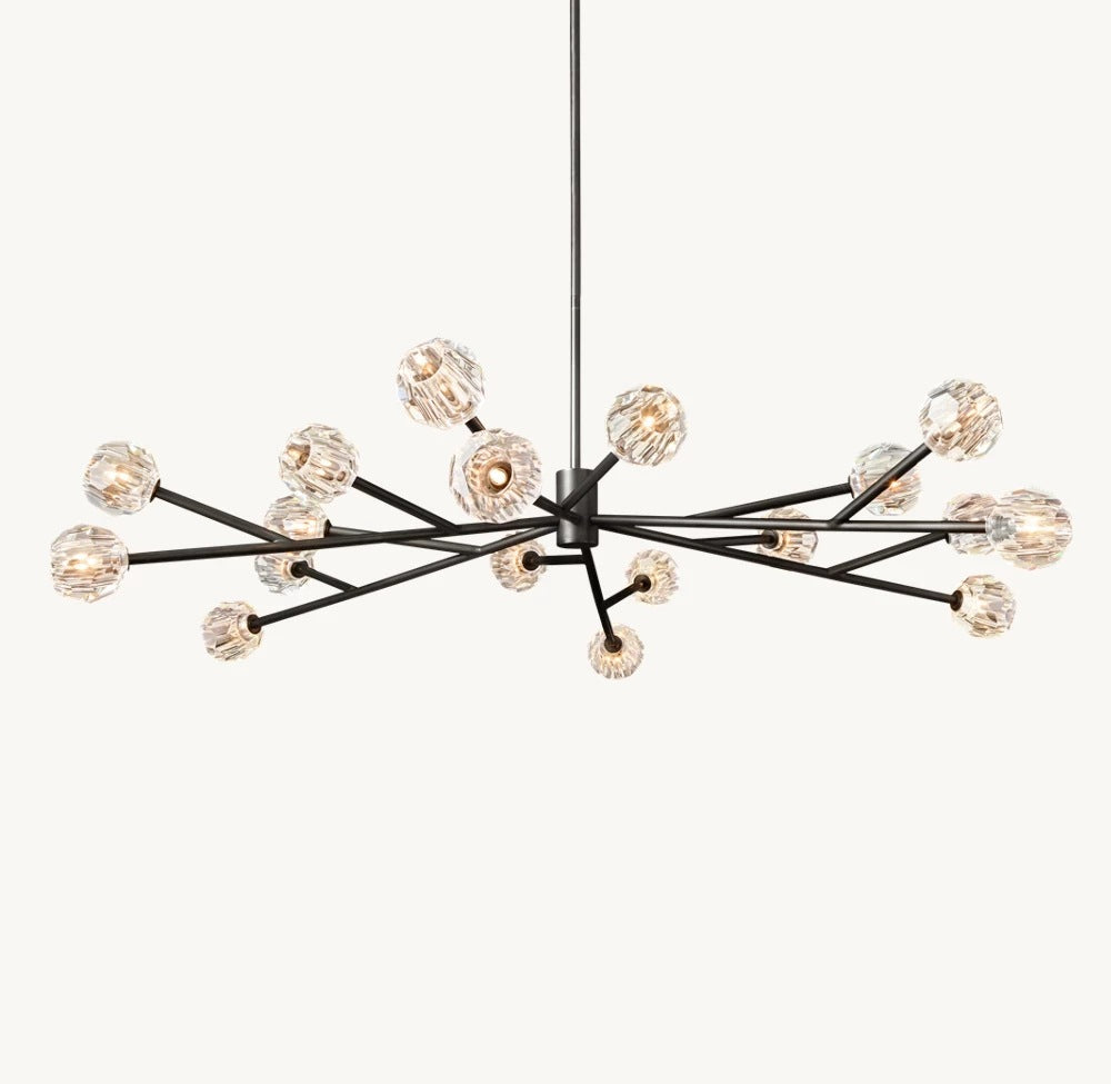 Modern flower chandelier