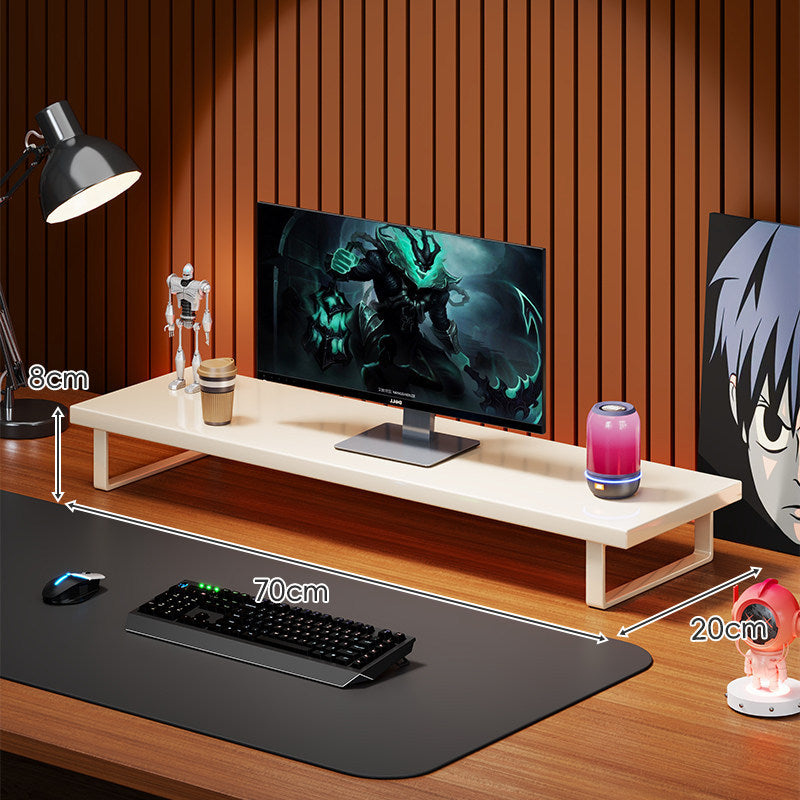 Solid Wood Monitor Riser Shelf