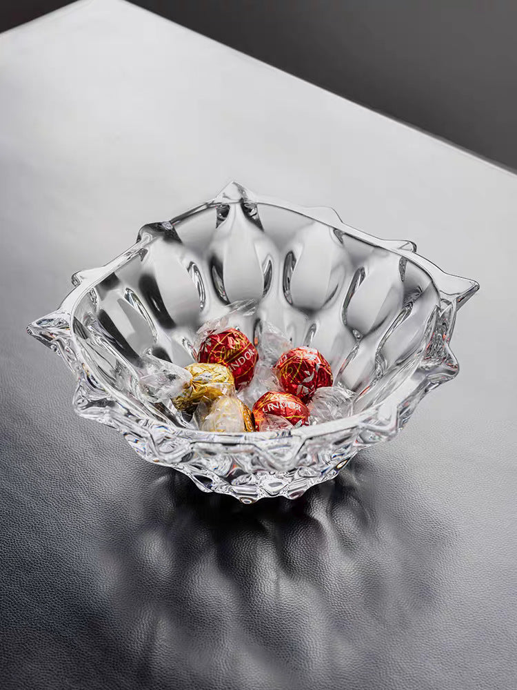 Crystal Cut Decorative Flower Vase
