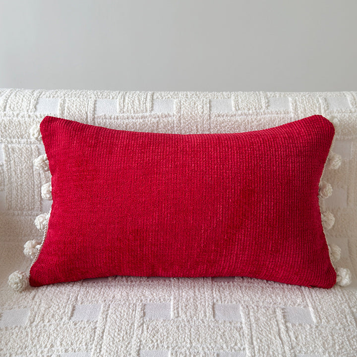 Artistic Textured Throw Pillow