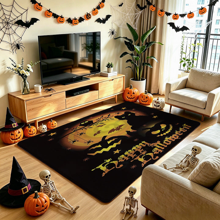 Halloween-Themed Area Rug