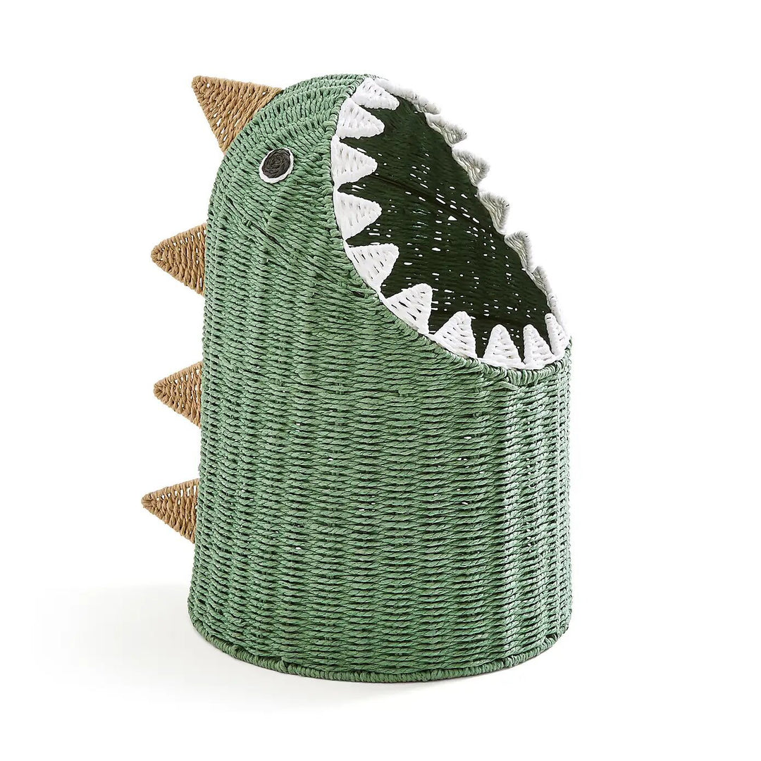 Animal-shaped toy basket