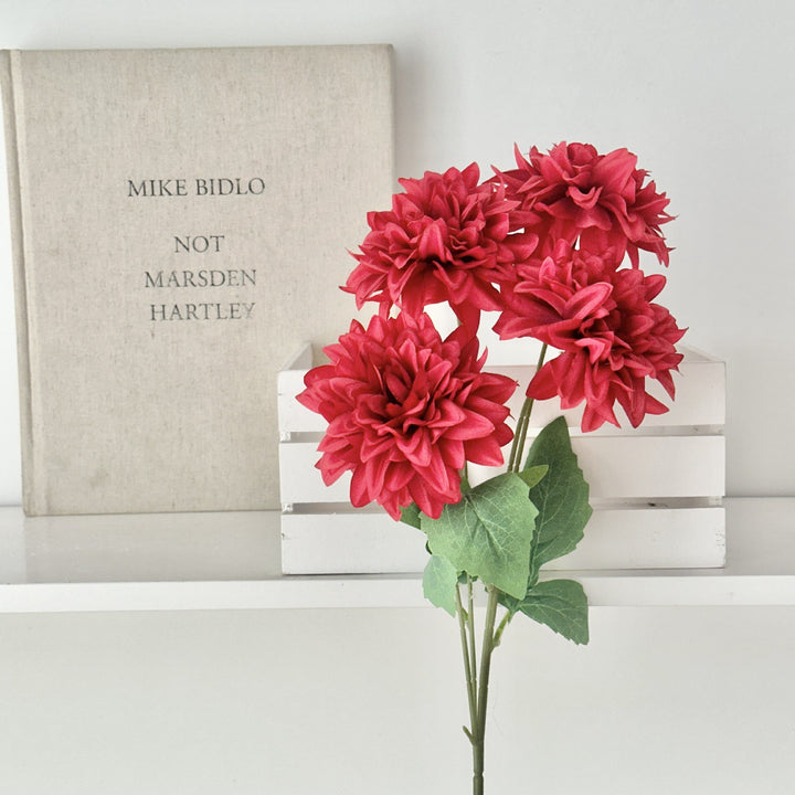 Elegant Dahlia Artificial Floral Stem
