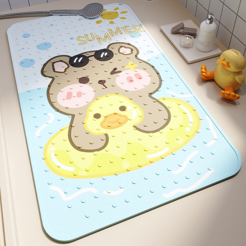 Fun Themed Bath Mat for Bathroom