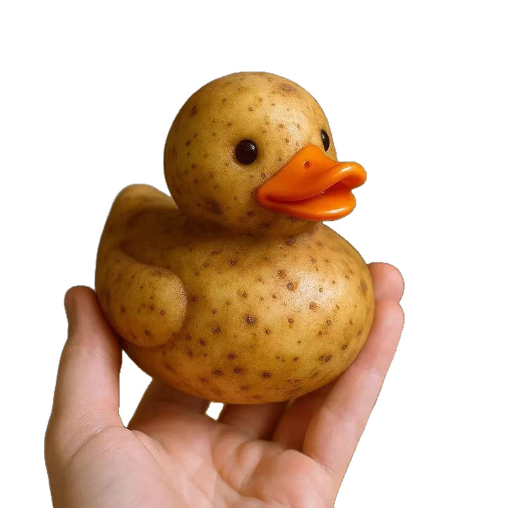 Funny Decor Rubber Duck with Sprinkles