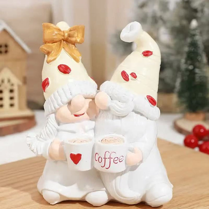 Whimsical Coffee Lovers Figurine