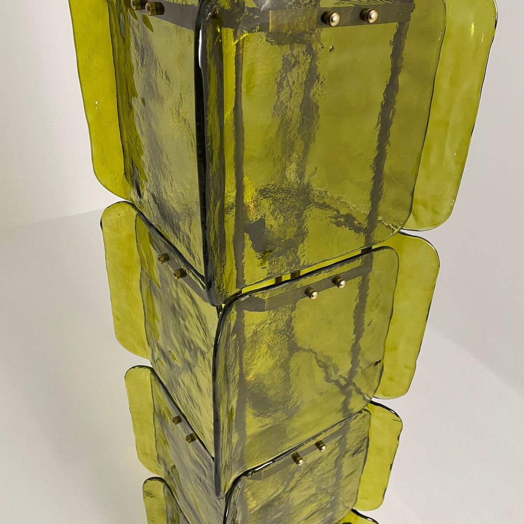 Artistic multi-layer floor lamp