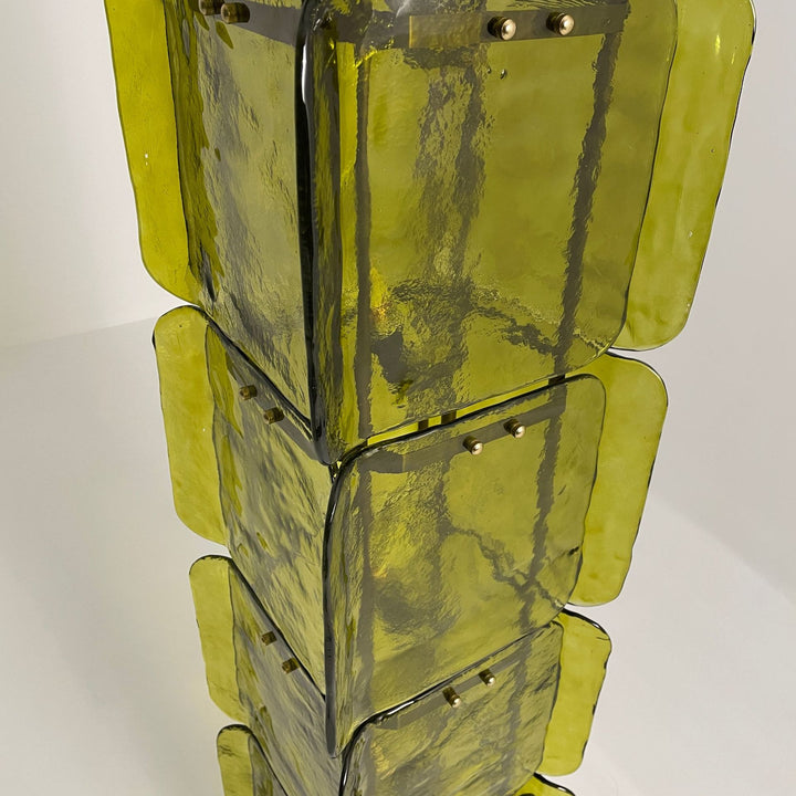Artistic multi-layer floor lamp