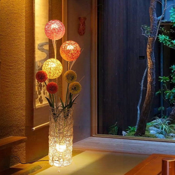 Decorative floor lamp