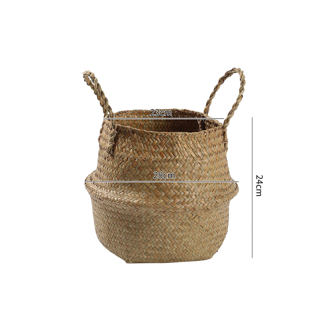 Handcrafted Woven Storage Bucket