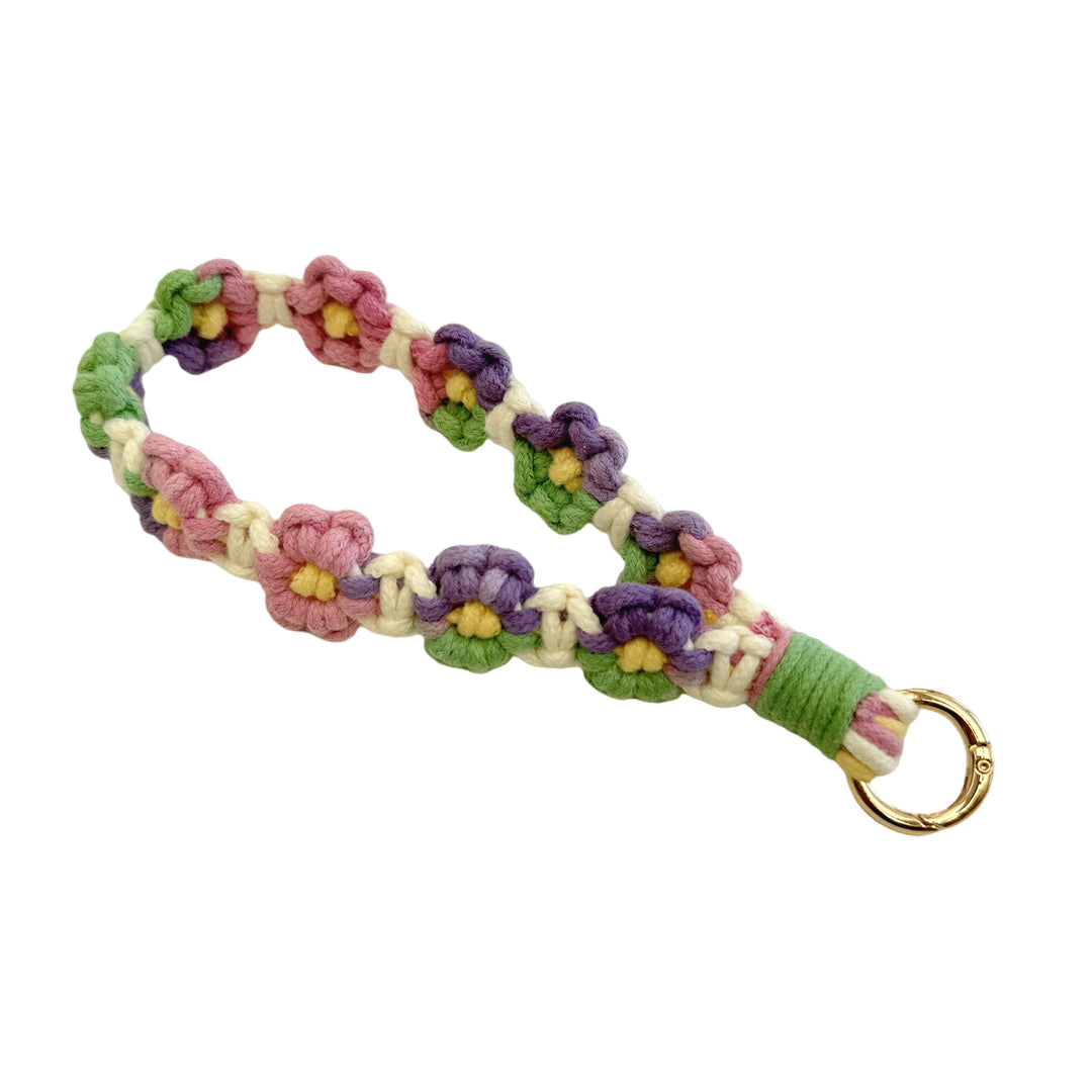 Handcrafted Macrame Keychain Holder