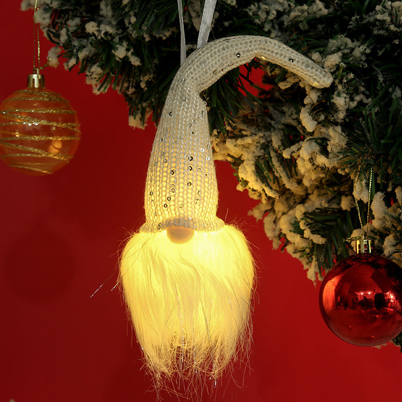 Cute LED Santa Claus Hanging Decoration