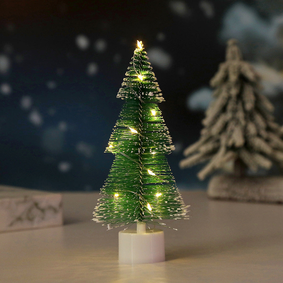 Christmas tree with LED lighting