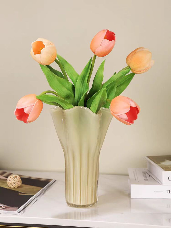 Elegant Textured Flower Vase