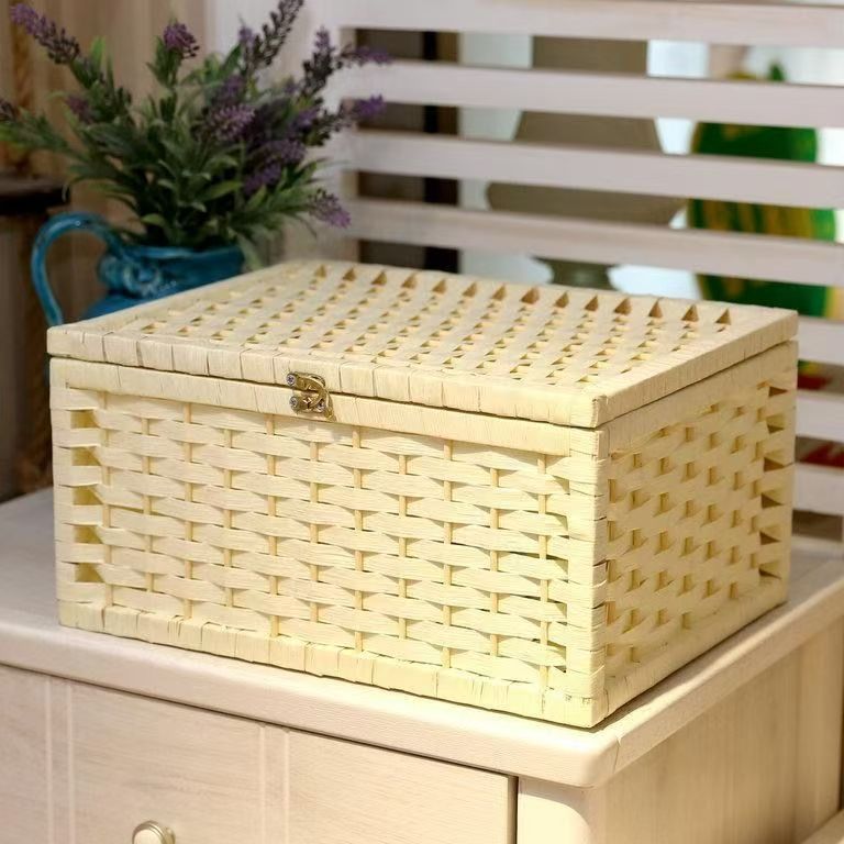 Rattan Storage Box