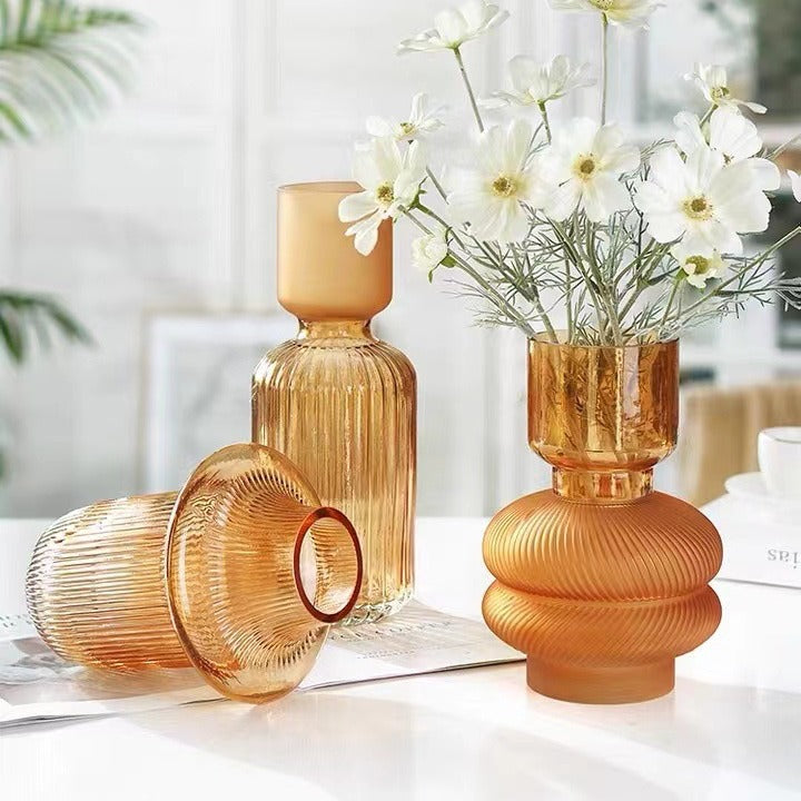 Elegant Textured Ceramic Vase