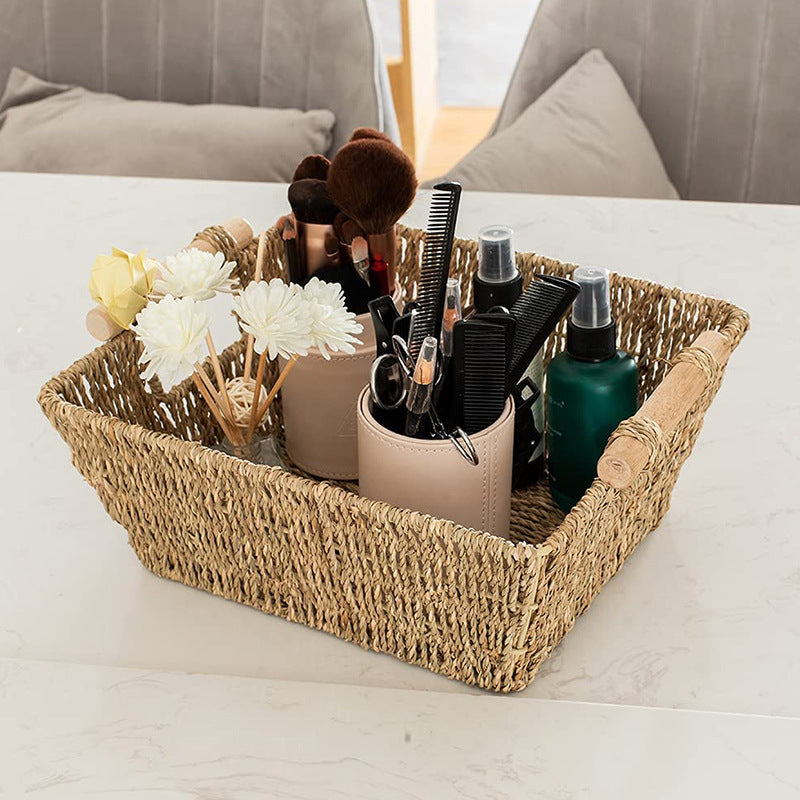 Natural storage basket