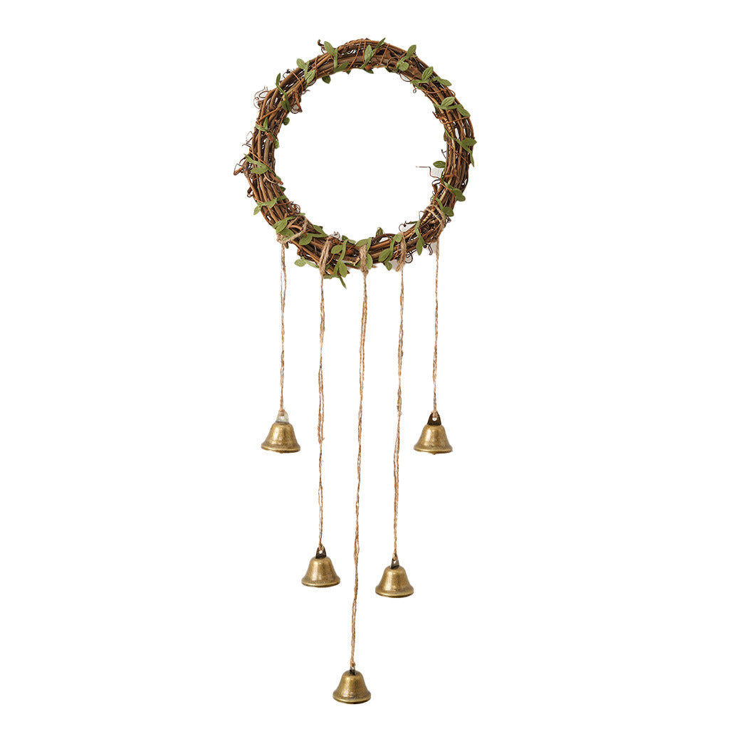 Decorative Wreath with Hanging Bells