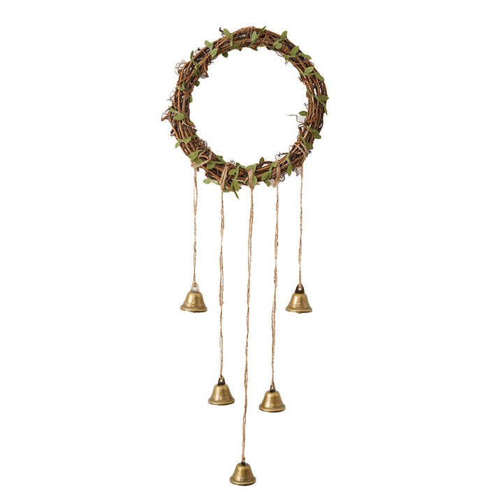 Decorative Wreath with Hanging Bells