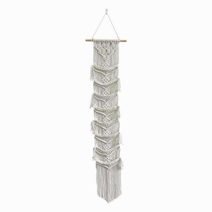 Macramé Wall Hanging with Intricate Pattern