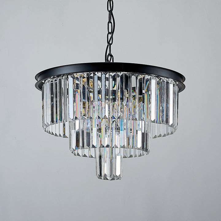 Crystal animal chandelier