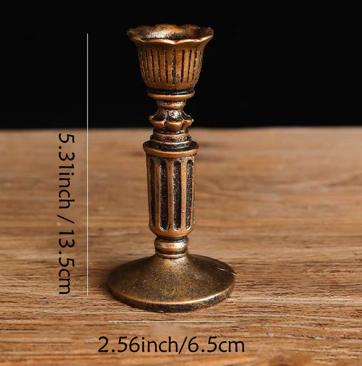 Vintage Floral Candle Holder