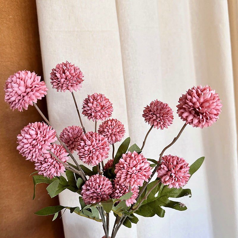 Decorative Artificial Flower Bouquet with Intricate Designs