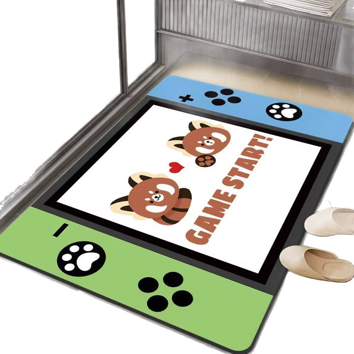 Gaming-Themed Bath Mat