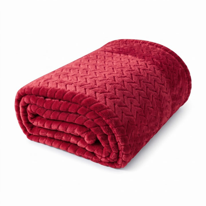Warm Premium Textured Plush Blanket
