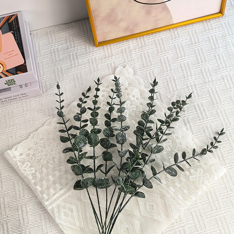 Decorative Eucalyptus Leaf Stem for Floral Display