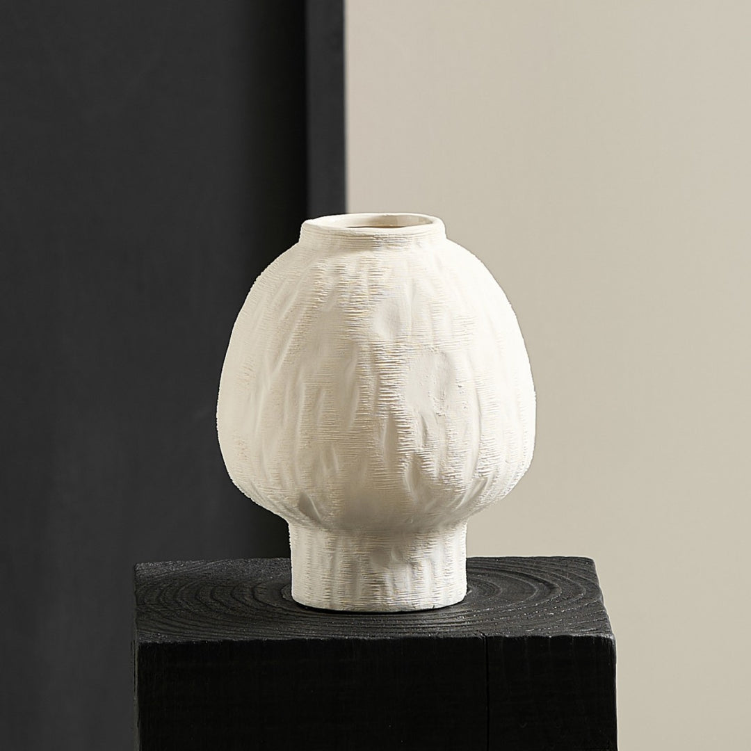 Decorative ceramic vase in modern design