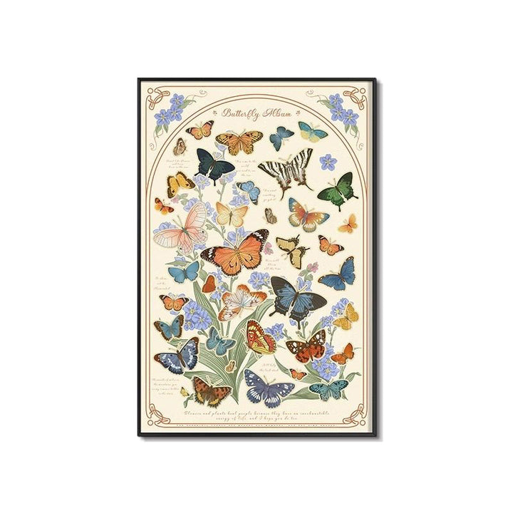 Botanical Illustration Framed Art