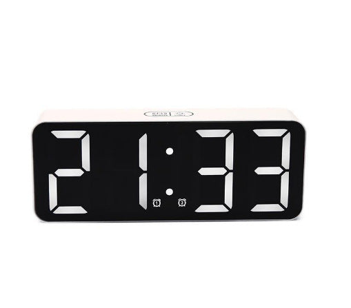 Digital alarm clock with large display
