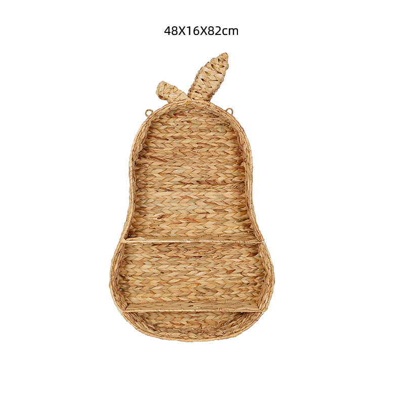 Handcrafted basket with hanging design