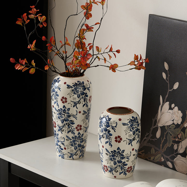 Decorative ceramic vase