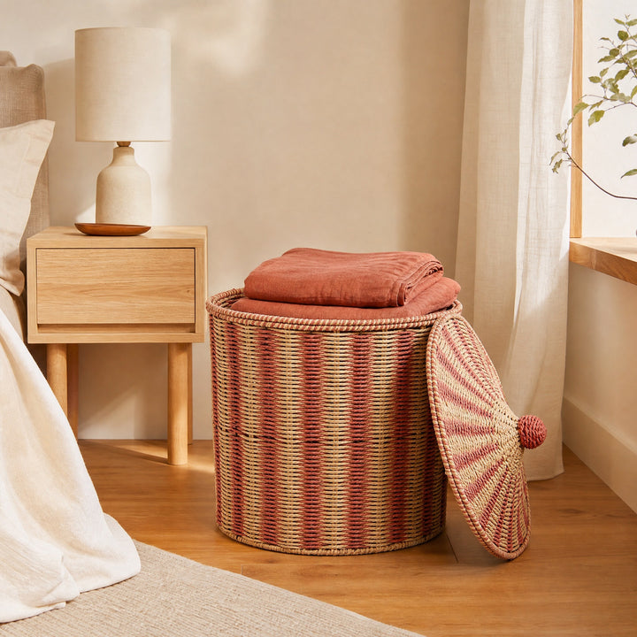 Decorative and practical storage basket
